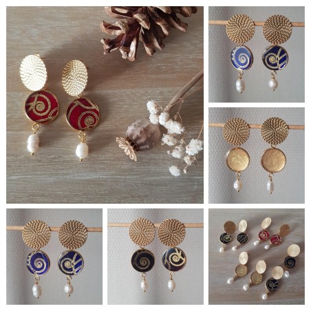 Boucles d'oreilles Galilée