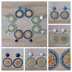 Boucles d'oreilles Priscille