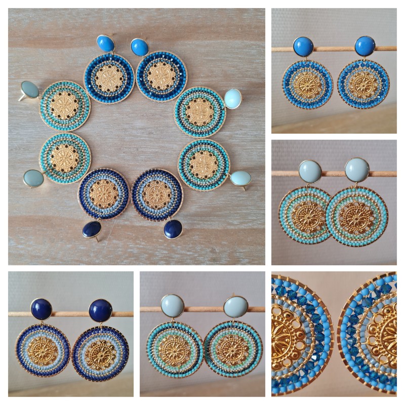 Boucles d'oreilles Priscille